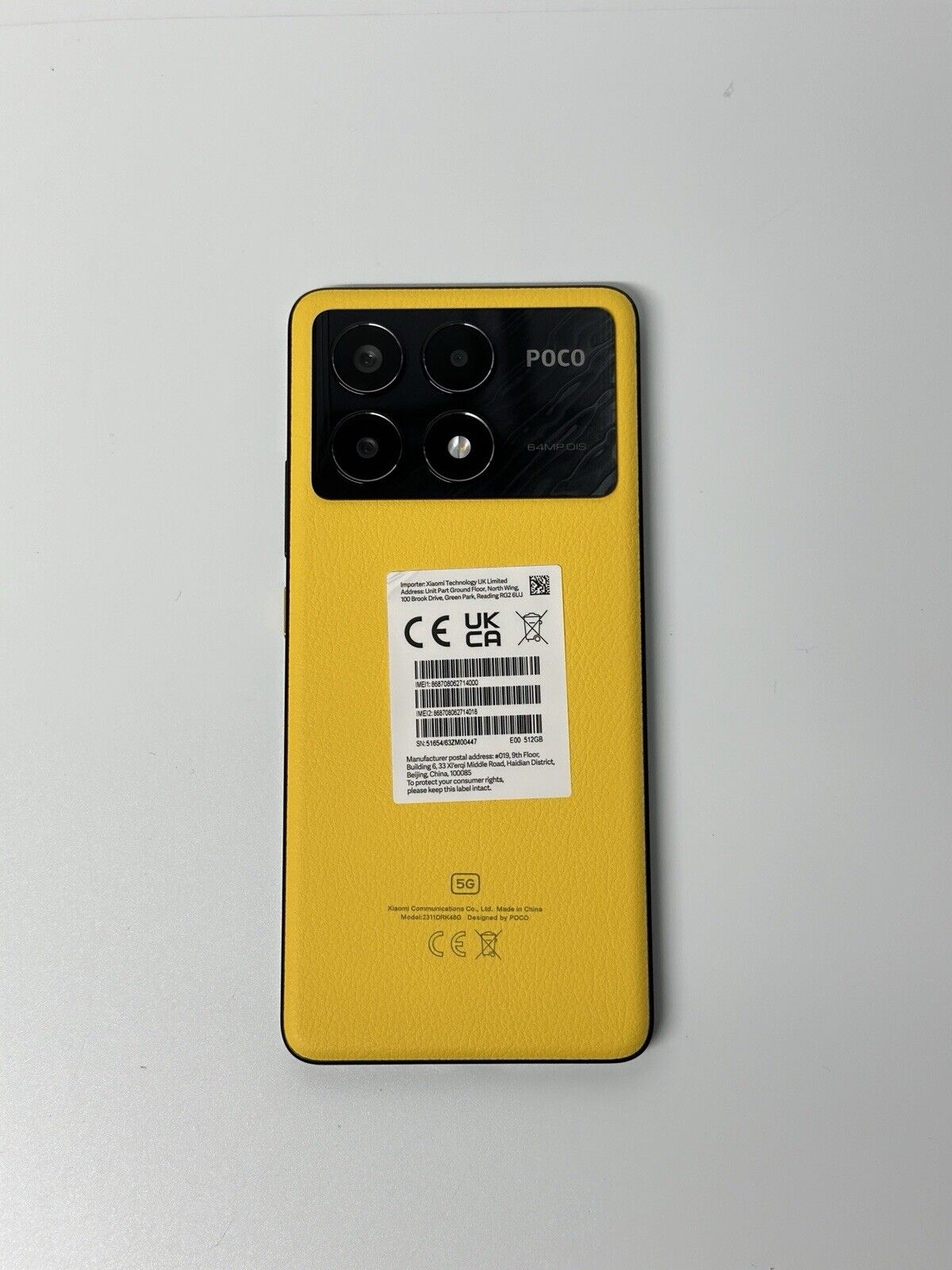 POCO X6 Pro 5G Yellow 12 GB + 512 GB Xiaomi UK Version