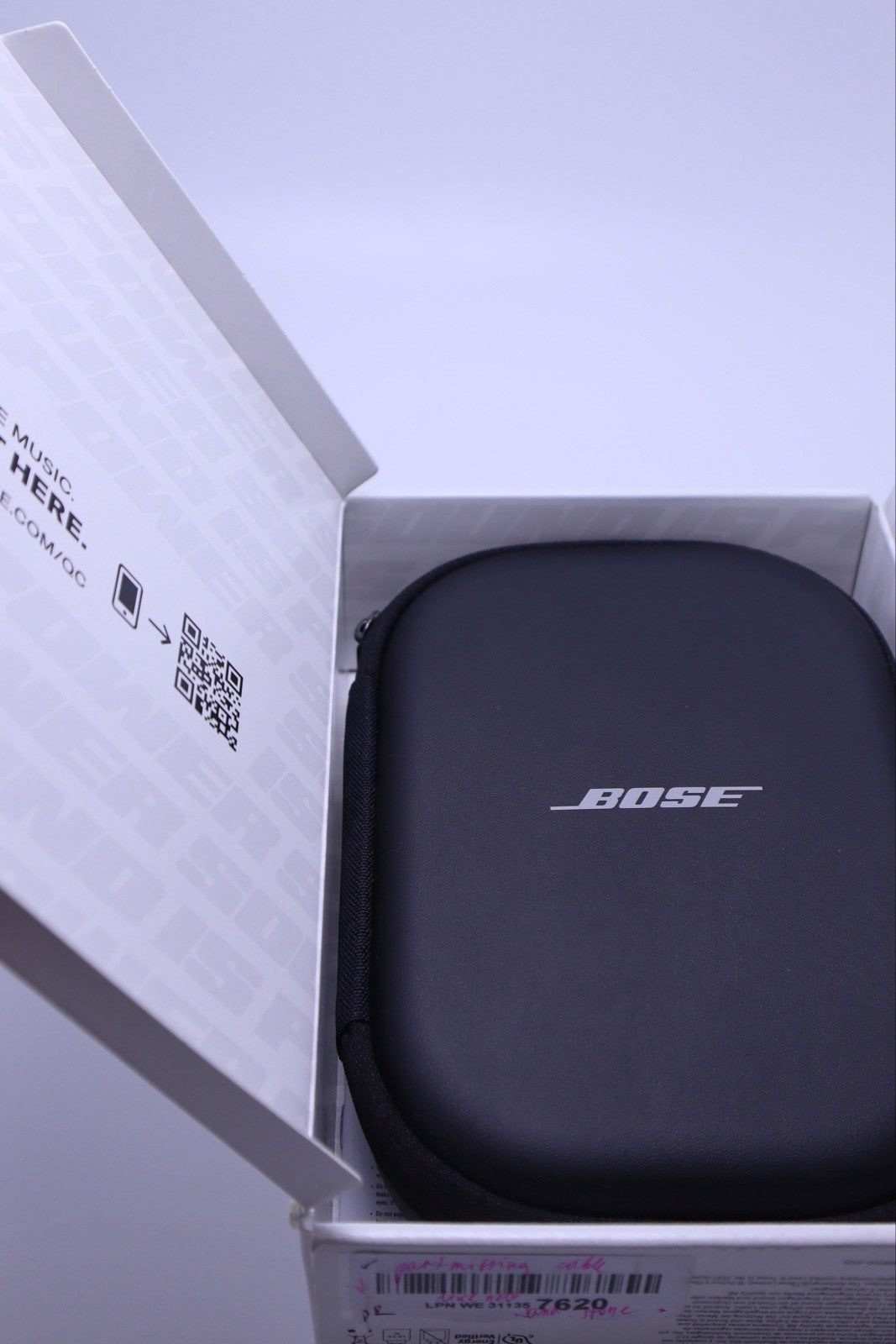 Bose QuietComfort 45 Wireless Over-Ear Headset - Smoke White