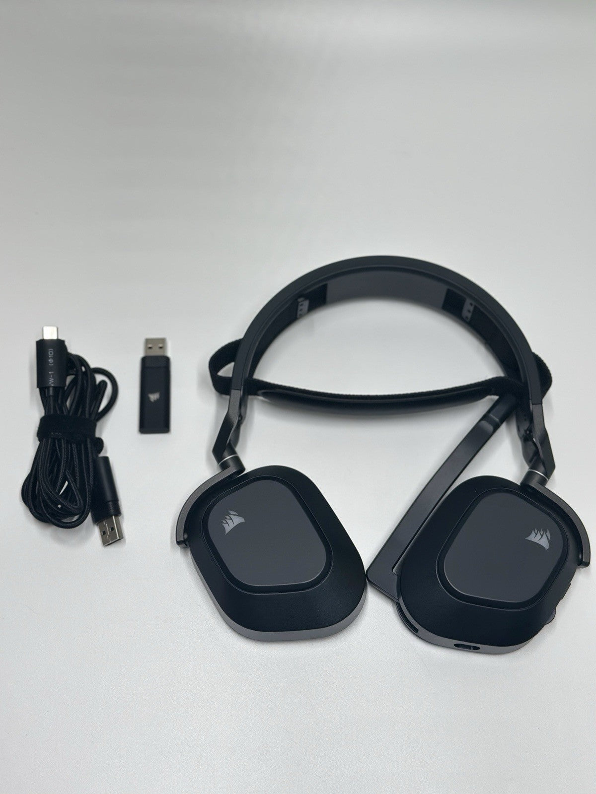 Corsair HS80 MAX Steel Grey Wireless Gaming Headset with Bluetooth Dolby Atmos