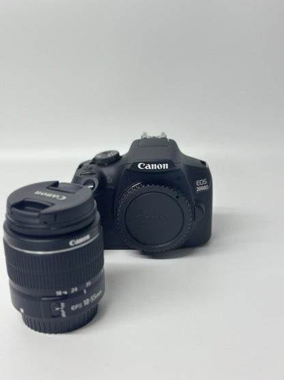 Canon EOS 2000D 24.1 MP Digital SLR Camera