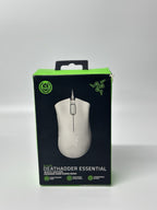 Razer Deathadder Essential White Edition Wired Gaming Mouse 5 Button -FPL -CP