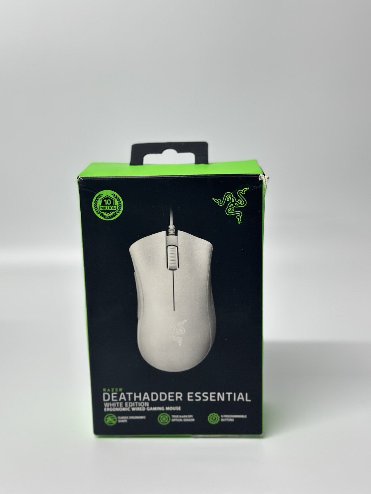 Razer Deathadder Essential White Edition Wired Gaming Mouse