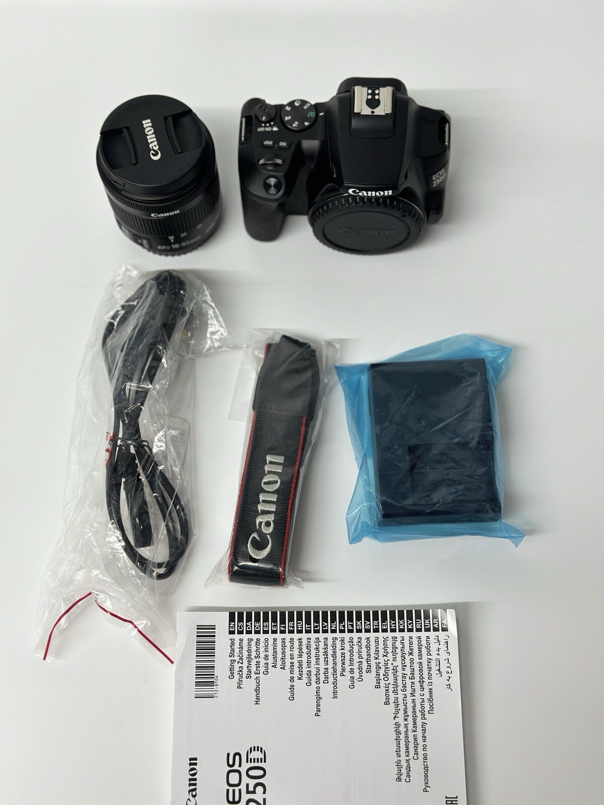 Canon EOS 250D 24.1 MP Digital SLR Camera - Black