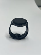 Samsung Galaxy Active 2 44mm Black Aluminum Case with Black Silicon Band...