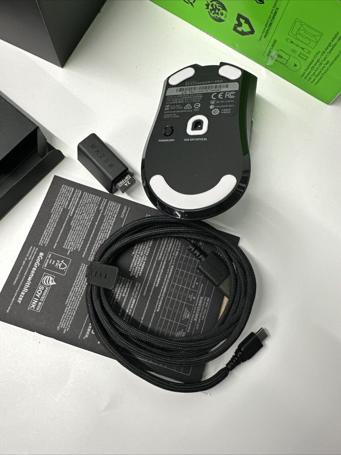 Razer DeathAdder V3 Pro Wireless Gaming Mouse - Black