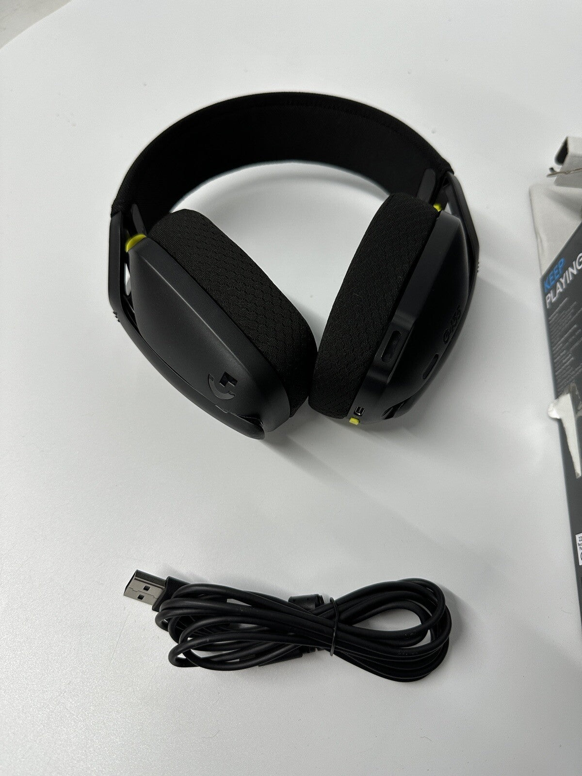 Logitech G435 Wireless Gaming Headset ,dongle (USB Receiver Missing)