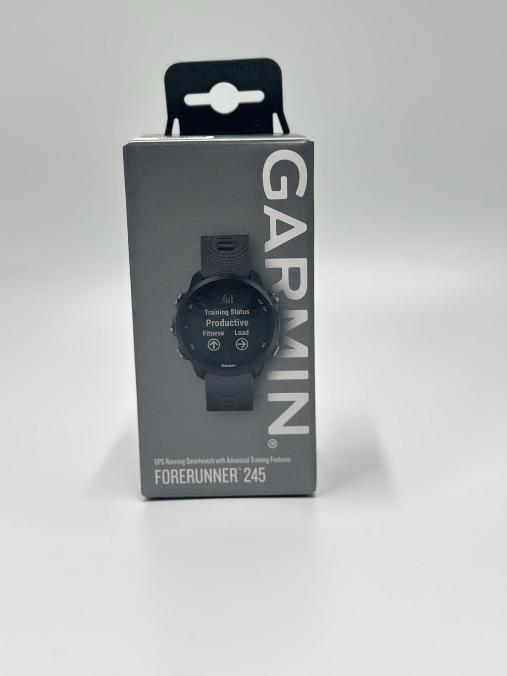 Garmin Forerunner 245 Music Black Plastic Case Black Band Strap GPS Watch