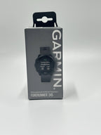 Garmin Forerunner 245 Music Black Plastic Case Black Band Strap GPS Watch