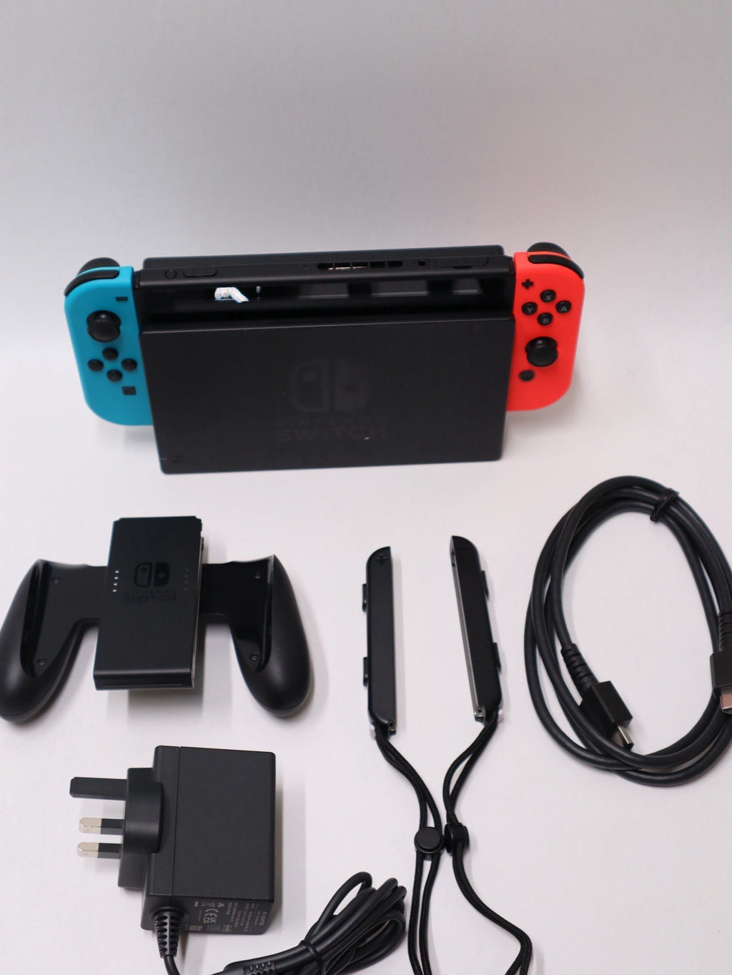 Nintendo Switch Joy-Con 32GB Video Game Console - Neon Red/Neon Blue/Grade A!