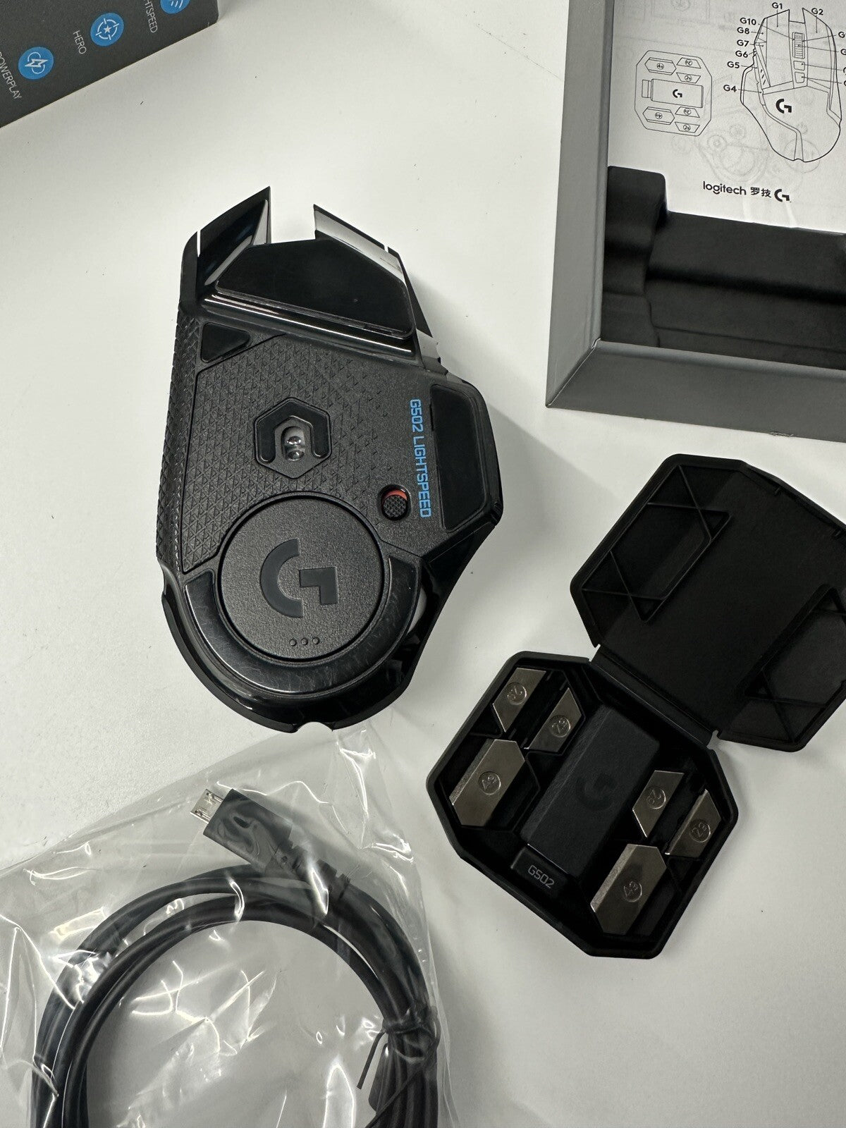 Logitech G G502  LIGHTSPEED Gaming Mouse - Optical mouse