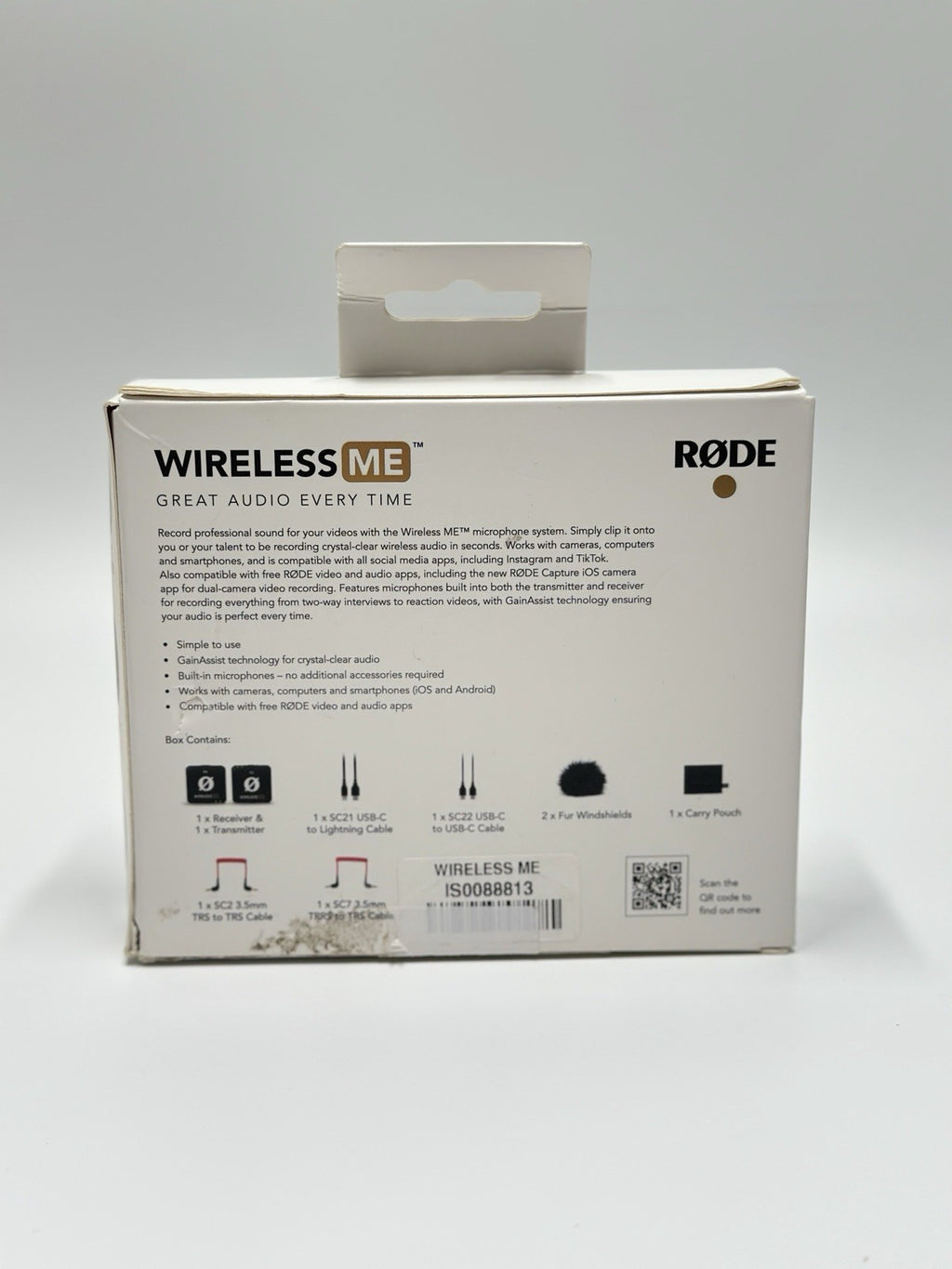 Rode WIME Wireless ME Wireless Microphone System