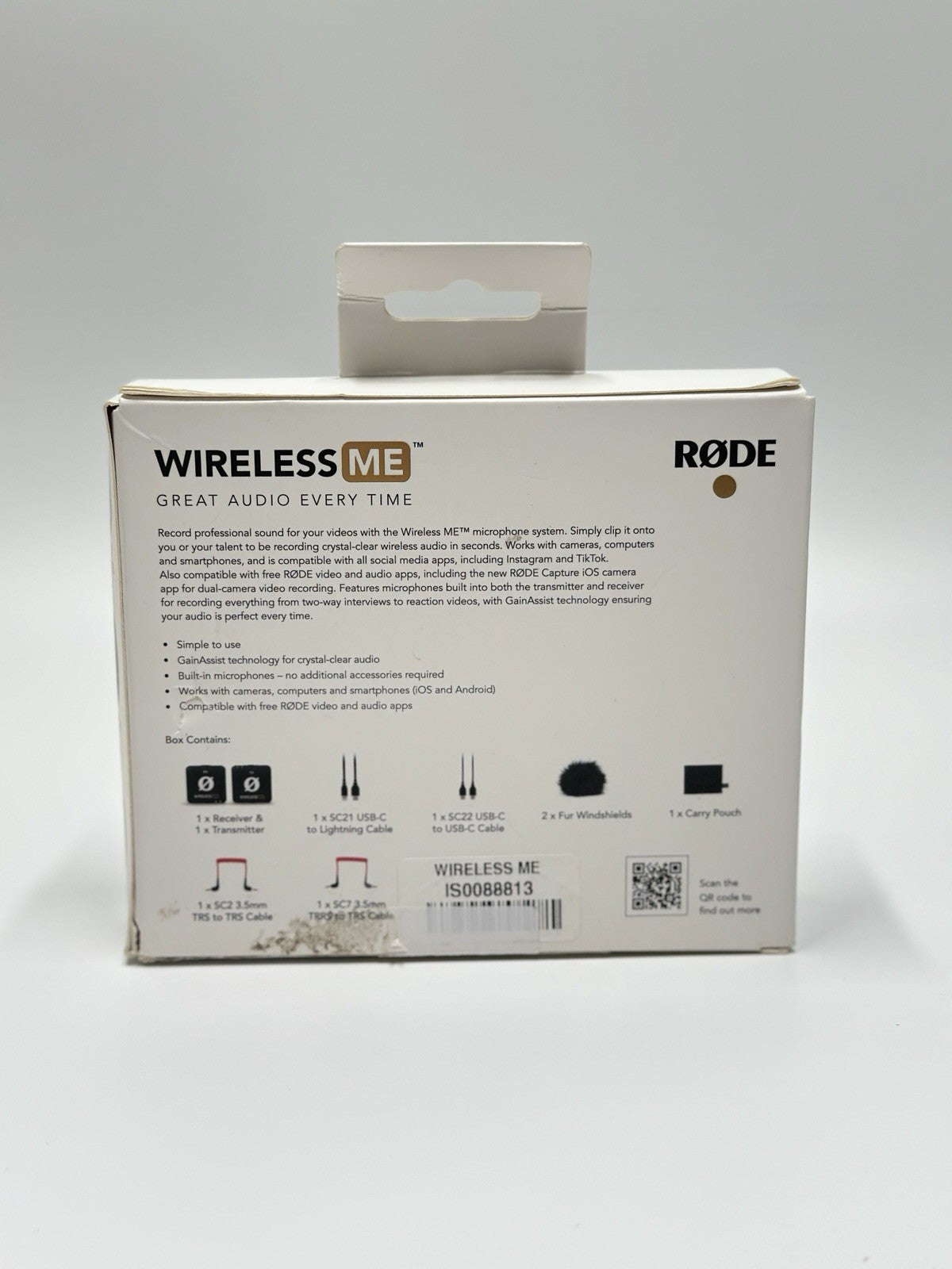 Rode WIME Wireless ME Wireless Microphone System