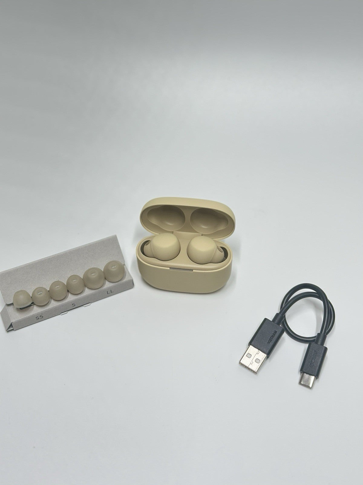 Sony LinkBuds S WF-LS900- Grade A -Wireless Bluetooth Earbuds Silver