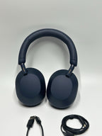 Sony WH-1000XM5 Wireless Over-the-Ear Headphones - Midnight Blue
