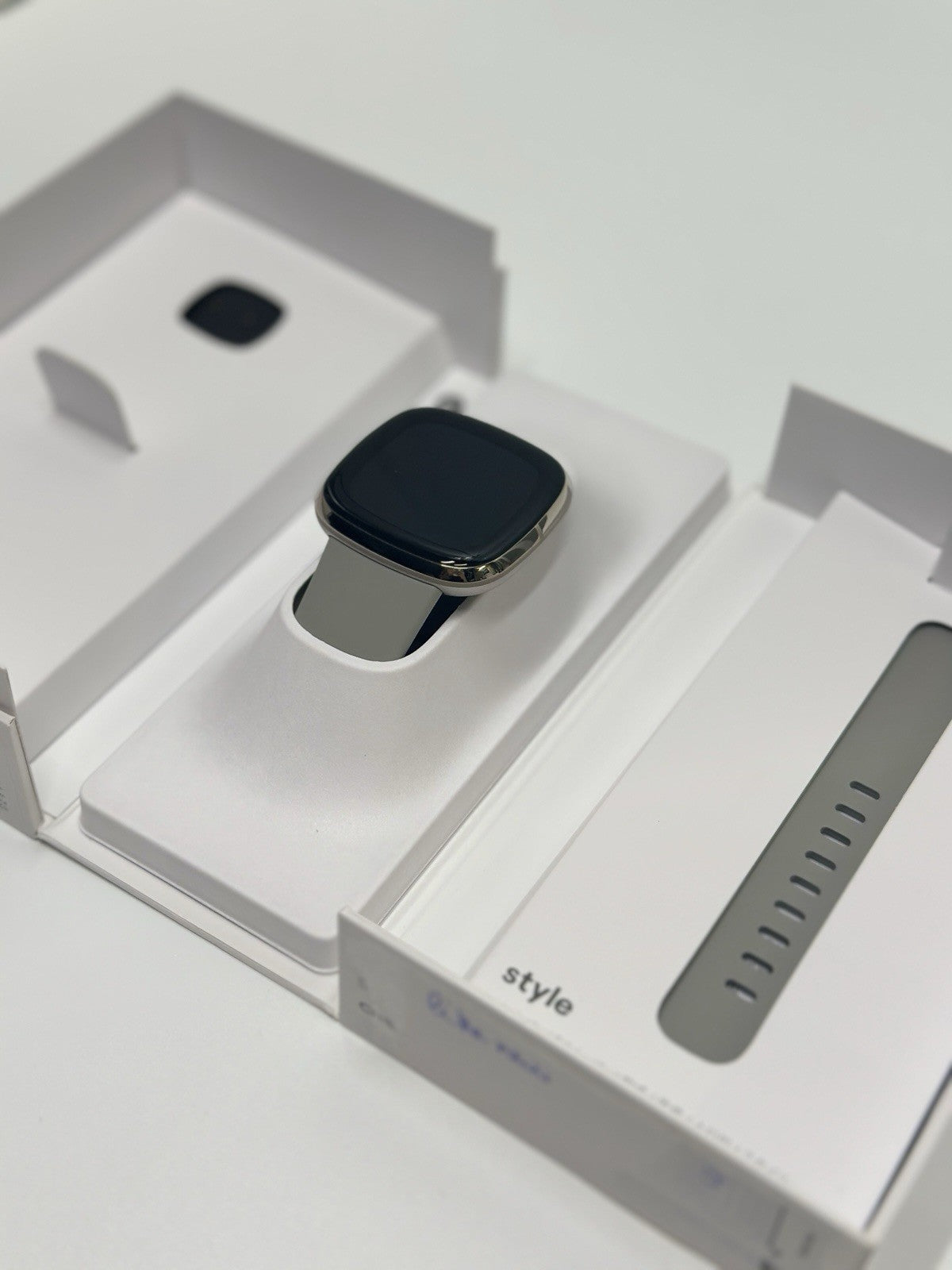 Fitbit Sense Activity Tracker - Sage Grey/Silver Stainless Steel