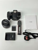 Canon EOS 4000D 18 MP Digital SLR Camera Kit - Black
