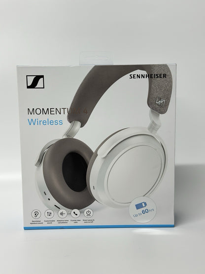 Sennheiser MOMENTUM 4 Wireless Over Ear Headphones - White (509267)