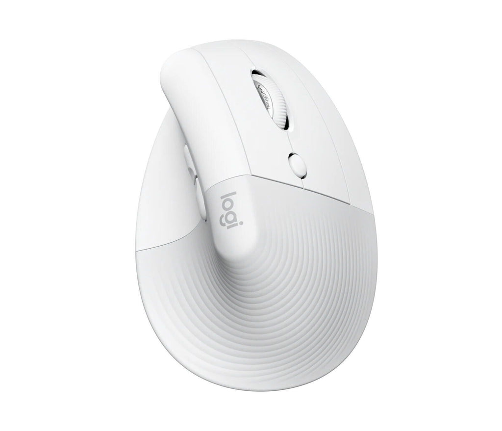 Logitech Lift Wireless Vertical Mouse - Off-White