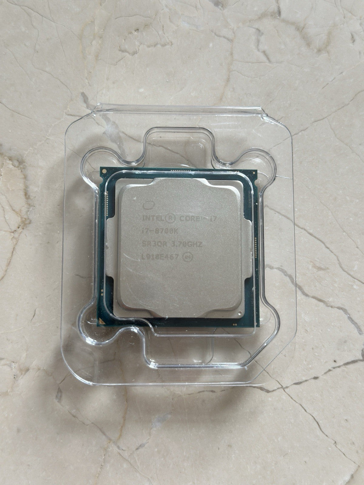 Intel BX80684I78700K Core I7-8700k 1151 3.7ghz Coffee Lake 3.70GHz 95W Processor
