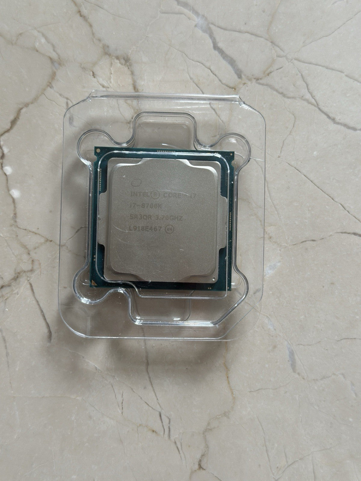 Intel BX80684I78700K Core I7-8700k 1151 3.7ghz Coffee Lake 3.70GHz 95W Processor