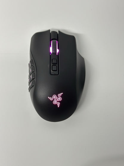 Razer Naga Pro Modular Wireless Gaming Mouse with 3 Swappable Side Plates -...
