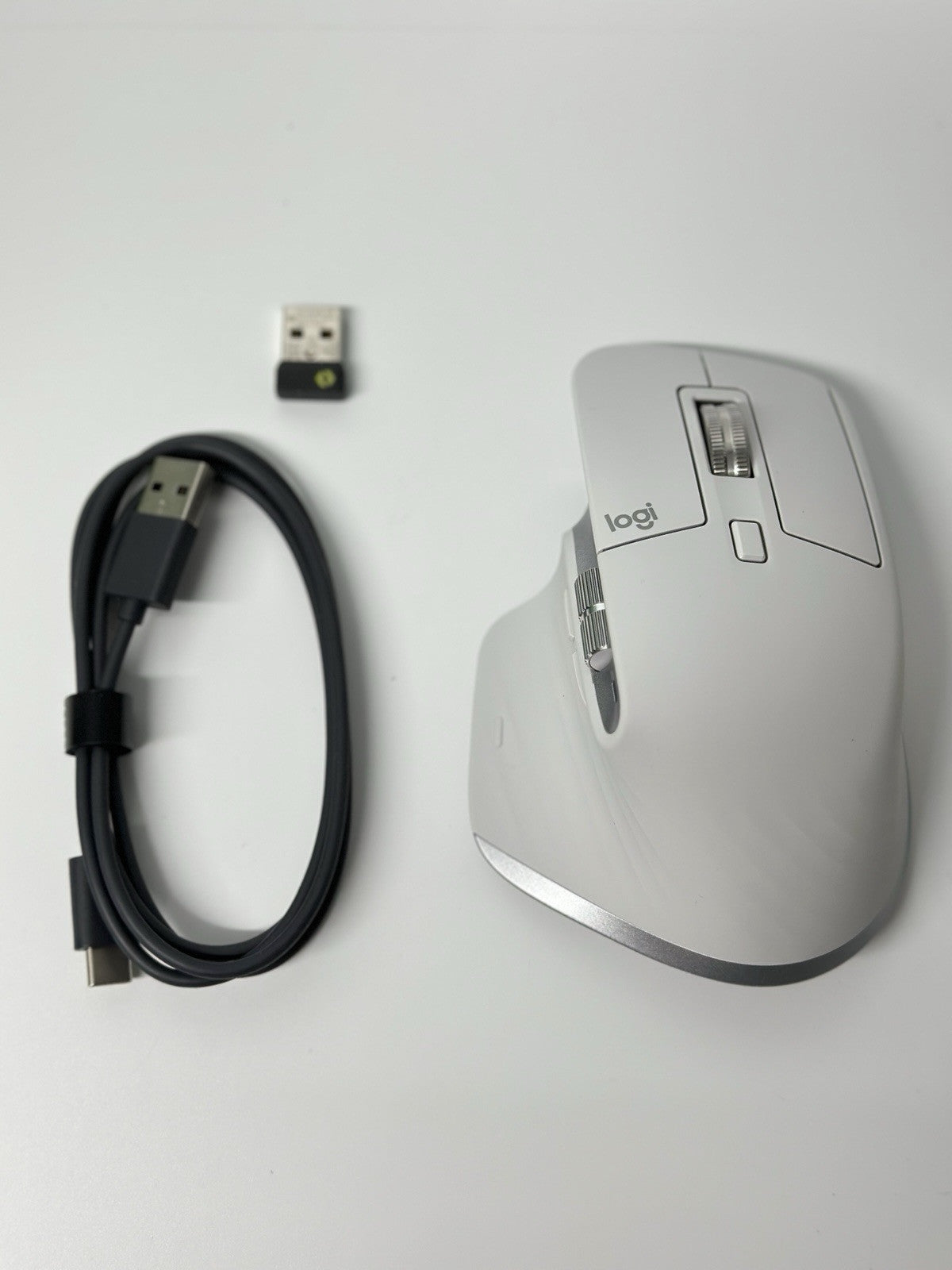 Logitech MX Master 3S Wireless Mouse for Mac - Pale Grey