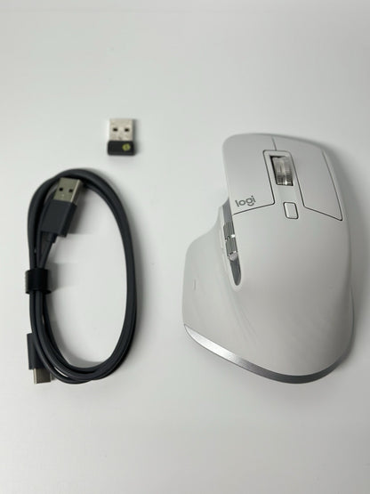 Logitech MX Master 3S Wireless Mouse for Mac - Pale Grey