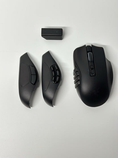 Razer Naga Pro Modular Wireless Gaming Mouse with 3 Swappable Side Plates -...