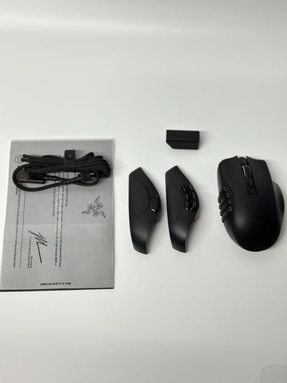 Razer Naga Pro Modular Wireless Gaming Mouse with 3 Swappable Side Plates -...
