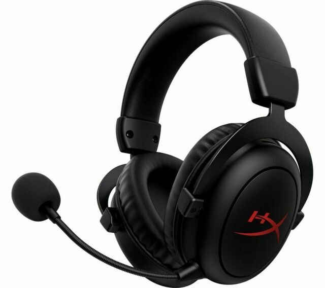 HyperX Cloud Flight Core Wireless Over the Ear Headphones - Black