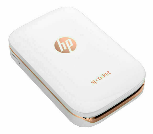 HP Sprocket 200 Zink Bluetooth Photo Printer Pink- Grade A
