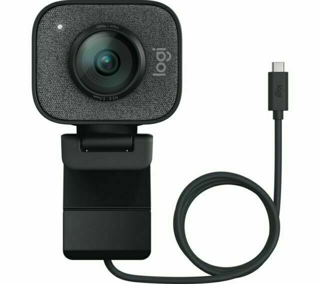 Logitech 960001281 1080P Live Streaming Webcam - Black