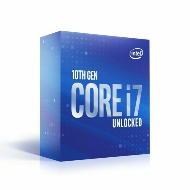 Intel Core i7-10700K 3.80 GHz Eight Core LGA 1200 Processor - BX8070110700K