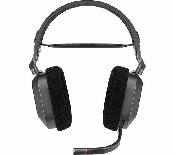 Corsair HS80 RGB Wireless Gaming Headset - Black